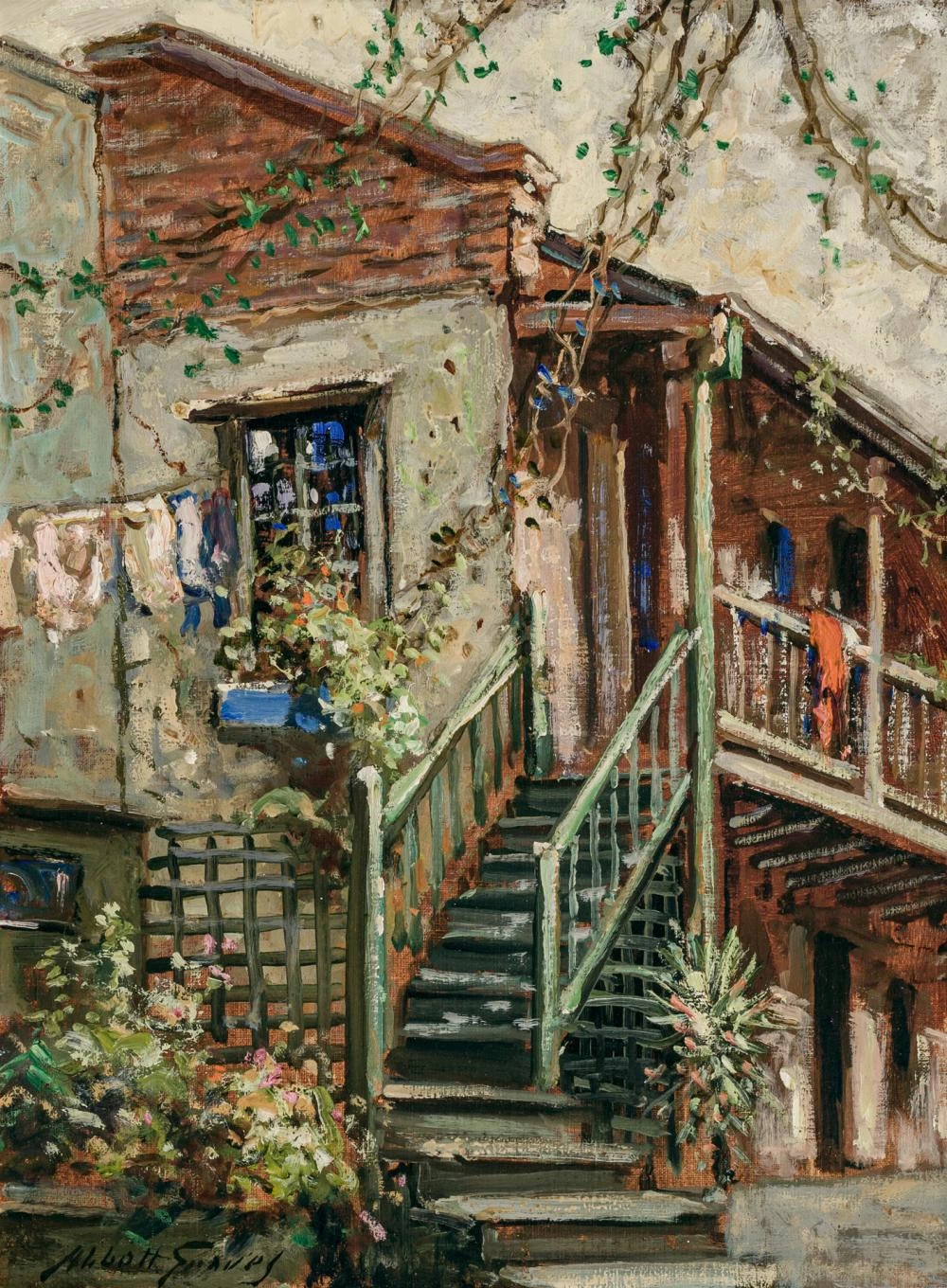 Abbott Fuller Graves-2-Balcone del Sud